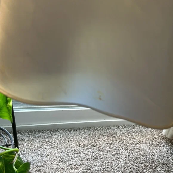 Betsy Adam white with pink flowers gown - Picture 9 of 13